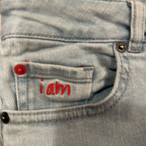 Peace Love World Regular Slim Straight Raw Hem Jeans - Picture 6 of 7